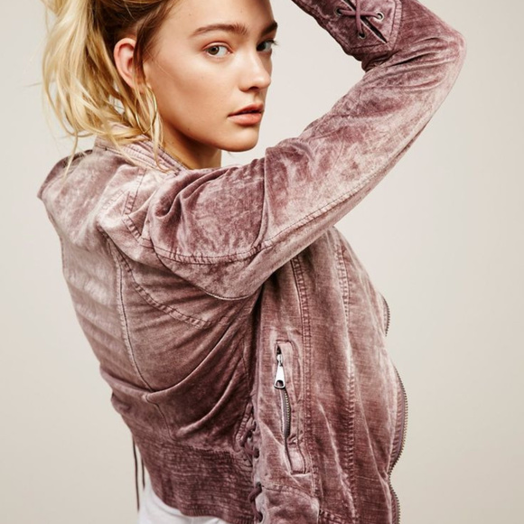 Free People Jackets & Blazers - Free People lacey velvet jacket (offer for Britta)